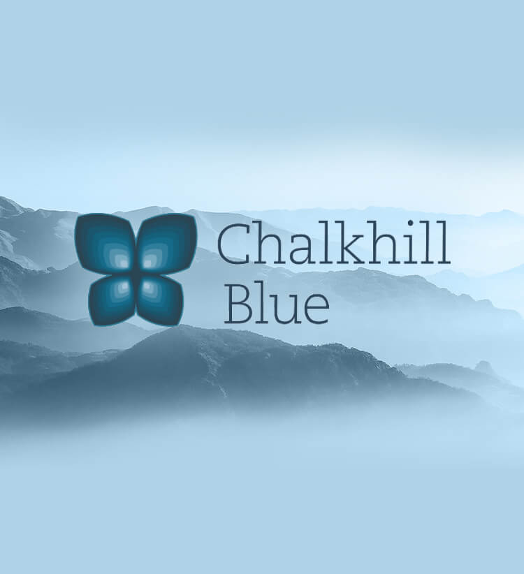 Chalkhill Blue Case Study title image for website design project