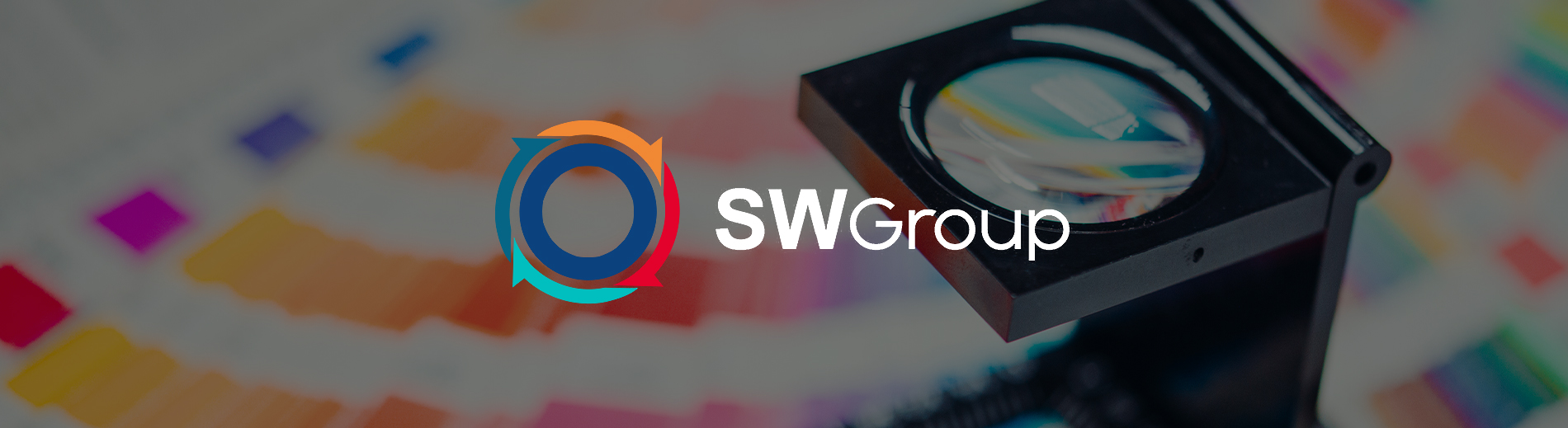 SW Group Case Study title image for website design and logo design project