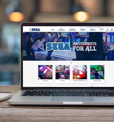 Sega New website design